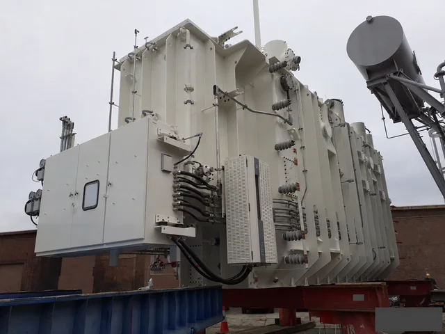Royal SMIT transformer from the three-unit 525/69 kV lot